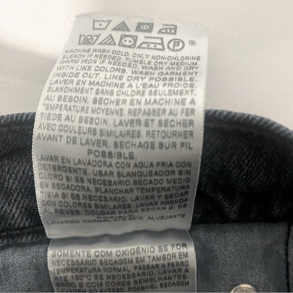 Levis Vintage Red Tab 511 Black Skinny Jean 27x27 14 Regular - Picture 10 of 11